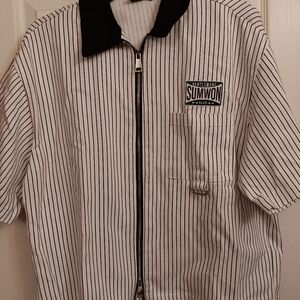 Sumwon Brand Gentlemen's Club Full Zip Up Shirt Brand New W-Tag Size XSmall